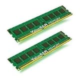Kingston ValueRAM 4 GB Kit (2x2 GB Modules) 1333MHz PC3-1066 DDR3 DIMM Desktop Memory KVR1333D3N9K2/4G