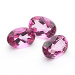 7x5 mm-2.19 Cts Mystic Pink Topaz ( Oval-AA )