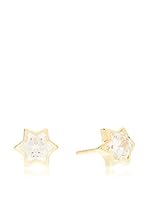 Gold & Diamonds Pendientes Estrellita oro amarillo 18 ct