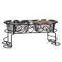 Ethical Pet Products (Spot) Scroll Work Stainless Steel Double Diner 1-Pint