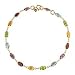 14kt. Yellow Gold, Multi-Colored Gemstone Fashion Bracelet
