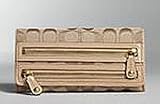 Coach Signature Lurex Bonnie Slim Envelope Wallet Purse Gold - Coach 42788GLD
