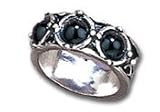 Necromancers Sigil - Alchemy Gothic Pewter Ring