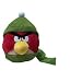 Angry Birds Winter Hat 6-Inch Plush: Red