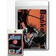 BCW Semi-Rigid Deluxe Card Holder - (10 Pack) Baseball, Football, Basketball, Hockey, Golf, Single Sports Cards Top Load - Sportcards Card Collecting Supplies