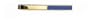 Gold plated and lapis tie slide with presentation box