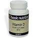Basic Nutrition Vitamin D, 400 IU, Tablets - 60 ea Image