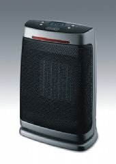 De Longhi DCH2590ER Oscillating Ceramic Heater with Digital Display, 1.8kW