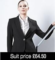 Petite Single Breasted 1 Button Chevron Dart Jacket