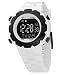 Adidas #ADH6007 White Wooster Chronograph Alarm Digital Watch