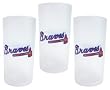 Atlanta Braves 3 Piece Tumbler Set - Baseball Sports Merchandise