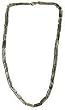 Chain Necklace In Smoky Quartz Gemstone Healing Beads Handmade Jewelry India 17 inches (smokeyquartz002)