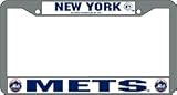 New York Mets Chrome License Plate Frame