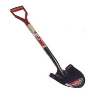 Ames True Temper Classic Round Point Shovel with 30-Inch D-Grip Handle #1551400