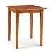 Homestyles 5180-35 Arts and Crafts Bistro Table in Cottage Oak
