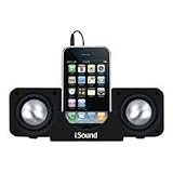 DreamGear iSound 2X Portable Speaker System for all iPods and MP3 Players (Black)