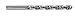 #1 (.228) High Speed Steel Regular Point Drill Regular Length Left Hand
