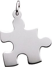 Puzzle Piece Charm by Rembrandt Charms