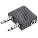 Airplane Headphone Socket Adaptor