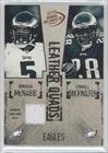 2004 Playoff Hogg Heaven Leather Quads Jerseys Single #LQ15 - Donovan McNabb/Correll Buckhalter/Fred