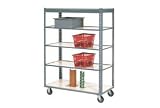 Easy Adjust Boltless Shelf Truck With Laminate Shelves
