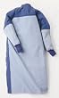 [Itm] Blue, large [Acsry To]: Stericloth Critical-Coverage Gown - Blue, large
