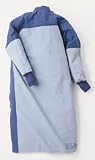 Stericloth Critical-Coverage Gown - Blue, large - 1 Case / Dozen 12 Each / Dozen
