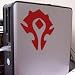 World of Warcraft Horde Window Decal Sticker_s-1