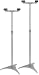 Related Metal Speaker Stands with Adjustable Mounts and Multiple Brackets for Home Theater Surround Sound Audio (Silver) Image