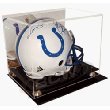 BCW Deluxe Acrylic Helmet Display - With Mirror - Football Helmet, Goalie Mask, Racing Helmet - Sports Memorabilia Display Case - Collecting Supplies