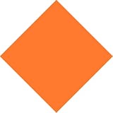 Blaze Orange Solid Color Bandana