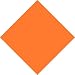 Blaze Orange Solid Color Bandana