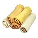 Pet Supplies : Rawhide Brand Premium Assorted Medium Rawhide Rolls Dog Chews