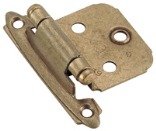 Buy 100 100 Burn Brass Steel Hinges (100 pack) by Amerock Corporation