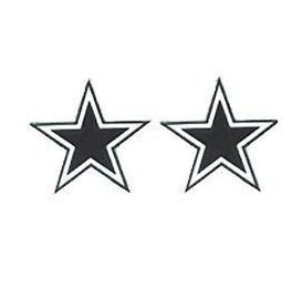 Studded NFL Earrings - Dallas Cowboys