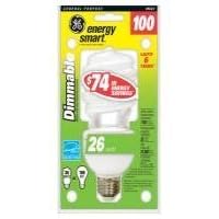 GE 89624 General Electric Energy Smart Spiral T3 Bulb, Soft White