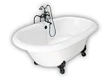 Leg Tub by American Bath Factory - P1-DC-OB-WW in Old World Bronze
