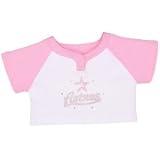Build-A-Bear Workshop Houston Astros Pink Raglan Tee