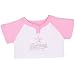 Build-A-Bear Workshop Houston Astros Pink Raglan Tee