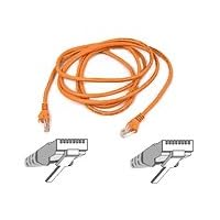 Belkin A3L791-25-ORG-S 25-Feet RJ45 CAT 5E Snagless Molded Patch Cable (Orange) by Belkin