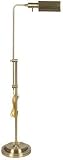 Antique Brass Adjustable Full Spectrum Floor Lamp