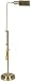 Antique Brass Adjustable Full Spectrum Floor Lamp