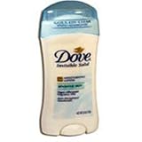 Dove Invisible Solid, Anti Perspirant/Deodorant, Unscented for Sensitive Skin 2.6 oz (73 g)