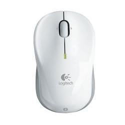 Logitech V470 Wireless Bluetooth Laser Laptop Mouse (White)