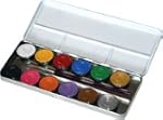 12 Farben Metall-Palette
