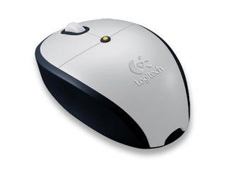 : Logitech Wireless Mini Optical Laptop Mouse (Silver)