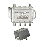CATV Bi-Direction Amplifier - Quad Output - 8dB