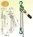 二葉製作所 スピード ミニチェーンレバー CL2-1/2T1.2M (定格荷重1/2t,揚程1.2m)