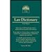 Books : Barron's Law Dictionary 6th (sixth) edition Text Only