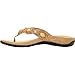 Vionic Rest Eve II - Womens Toe Post Sandal Gold Cork - 8 Medium